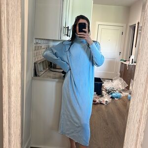 Free People Beach Blue Maxi Dress XS